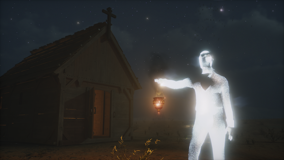 A target for a six-gun